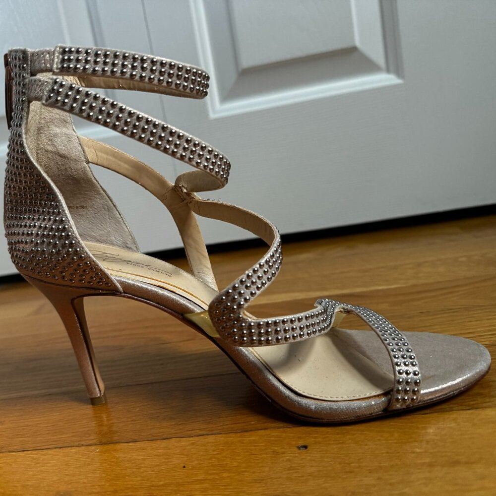 Vince Camuto Imagine Rose Gold Stud Heels Size 38